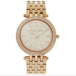 Michael Kors Mk3439 Darci Embedded Crystal Watch